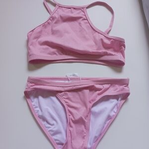 Rip Curl KidsWear  Light Pink Swimsuit  Bikini Set SZ 12M  NWOT